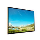 Vertical HD LCD Advertising Screen Wall Mount Aluminium Edge AC 110V - 240V
