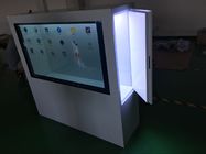 47 Inch Floor Standing Transparan LCD Showcase 8ms Resolusi 1920X080