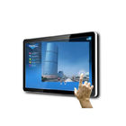 Ultra Thin Wall Mounted Digital Signage 49 &amp;quot;Ir Touch Screen Ipad Style Sempit Boarder