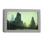 Portabel Outdoor LCD Digital Signage 55 Inch Wall Mount Bahan Baja Galvanis