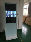 Multimedia Indoor Touch Screen Advertising Kiosk 49 Inch Shockproof 128G SSD