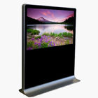 Horizontal Android Touch Screen Kios Sistem Totem LCD Advertising Machine
