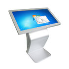 Meja berdiri kios informasi layar sentuh 42 inci dengan perangkat lunak sigange digital