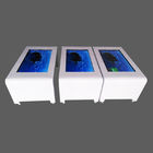 Waterproof Fleksibel Interaktif Multi Touch Table 350cd / M2 Brightness Dengan Layar Besar