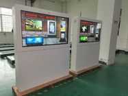 Berdiri Sendiri Iklan Luar Ruangan Layar Lcd Kios 65 Inch Media Player Untuk Stasiun Bus