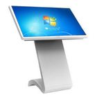 Meja berdiri kios informasi layar sentuh 42 inci dengan perangkat lunak sigange digital