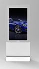 Signage Digital Lantai Dua Sisi Berdiri LG Panel 43 &amp;#39;&amp;#39; 55 &amp;#39;&amp;#39; Desain Ultra Slim
