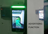 2021 Face Recognition Infrared Thermometer kios pemindai suhu manusia dengan perangkat lunak MIPS kontrol akses pembaca kartu