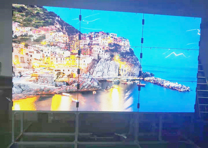 65 Inch 1.8mm Layar LCD Bezel Sempit PAL Splicing LCD Video Wall