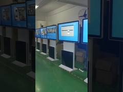 Papan Reklame Tampilan LCD Indoor 4K 75