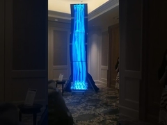 Kios Digital Signage Layar OLED Berdiri Lantai Untuk Periklanan