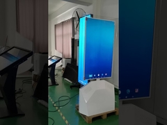 Kios Digital Signage Multi Sentuh Berdiri Lantai Android 5.1