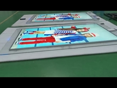 Layar LCD Digital Signage Dua Sisi Tipis Kecerahan Tinggi