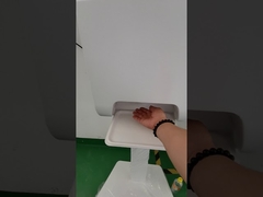 Papan Tanda Digital Layar Sentuh LCD Dengan Dispenser Pembersih Tangan