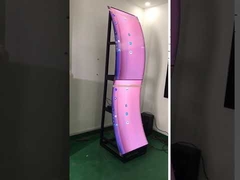 Dinding Video LCD Ultra Narrow Bezel Rangka Logam Tipe TFT