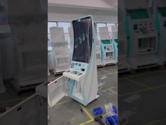 Curved 23.6 32 39 43 Inch Floor Standing Touchscreen Self Service Queue Kios Bank Restaurant Menu