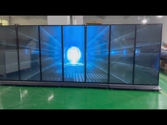 69.3inch indoor ultra-tipis LCD berdiri bebas layar penuh digital signage