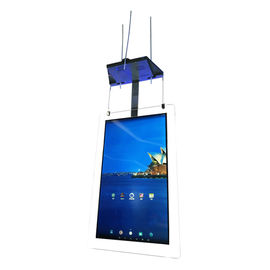 OLED Paper Thin Hanging Wall Mounted Digital Signage Tempered Glass 55" AC100V-240V