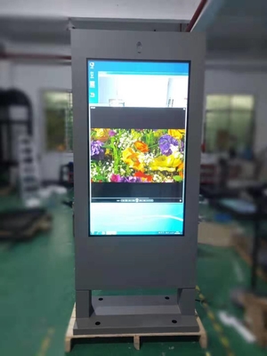 TFT-LCD Single-sided Digital Signage Zic Coated Steel Body Dengan Sistem Pendingin AC
