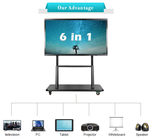 75 Inch Multi Touch Digital Signage UHD Smart Whiteboard Interactive