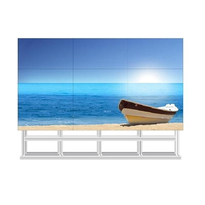 Bezel sempit khusus 46 49 55 inci pemutar iklan dinding video LCD Digital Signage Dan Menampilkan Layar Penyambungan