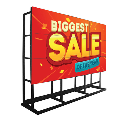 Dinding Video Papan Iklan Digital 3x3 4k