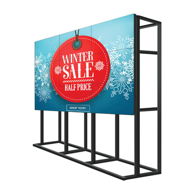 Dinding Video Papan Iklan Digital 3x3 4k