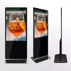 50 inci Indoor Android Floor Standing Touch Screen Kios LCD Digital Signage