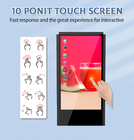 50 inci Indoor Android Floor Standing Touch Screen Kios LCD Digital Signage