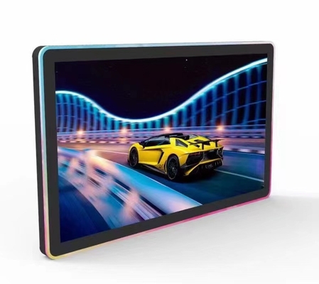 PCAP layar sentuh LCD monitor size from 10.1inch to 98inch with build in colorful LED lights for game machine