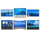 Layar Penyambungan Dinding Video LCD 3x3 Untuk Iklan Bezel Super Sempit
