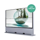Layar Dinding Video LCD 65 Inci 4k 2x2 1*3 1.8mm Celah Bingkai Hitam