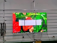 Layar Dinding Video LCD Ultra Tipis 4x4 55 Inci 500cd/M2 Umur Panjang