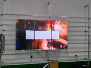 Dinding Video Iklan Dalam Ruangan Bezel Sempit Mulit Penyambungan Dinding Video Digital Signage