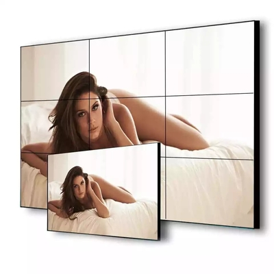 Iklan Layar Penyambungan LCD 3x3 46 - 65 Inch Dinding Video LCD Dalam Ruangan