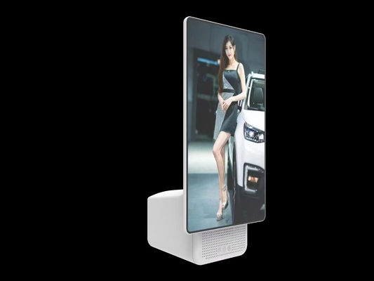 10 Poin PCAP Touch LCD Menu Board Wall Mounted Digital Signage Untuk Ruang Konferensi