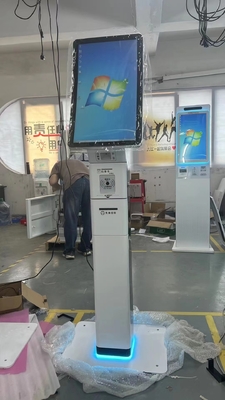 Mini Curved 23.6inch Self Service Kiosk Dengan Pemesanan Layar Sentuh