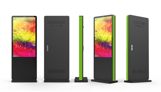 Double Side Outdoor LCD Advertising Player 32 55 86 Inch Capacitive Kiosk