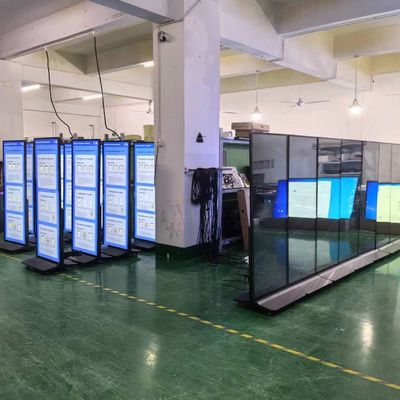 69.3inch Free Standing Digital Signage Indoor Ultra-tipis LCD Full Screen