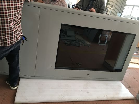 TFT-LCD Single-sided Digital Signage Zic Coated Steel Body Dengan Sistem Pendingin AC