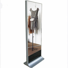 Kecerahan Tinggi Cermin Ajaib LCD Interaktif Kios 43 Inch 4G Untuk Mall