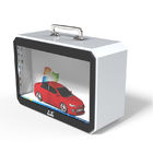 Sesuaikan Handle Transparan Lcd Box Lihat Melalui Lcd Display Box Jenis TFT