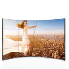 55 Inch 1080P FHD Melengkung LCD Video Wall Multi Touch Dengan Wall Processor