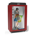 Tangani 3G Wifi Interaktif Transparan LCD Showcase 22 Inch 450 Cd / m2