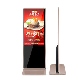 Full HD Ultra Slim Touch Screen Advertising Menampilkan Wifi 3G 4G IR Remote Control