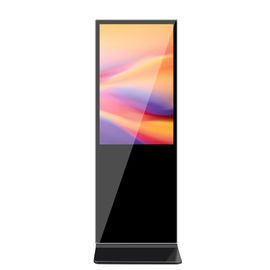 Full HD Ultra Slim Touch Screen Advertising Menampilkan Wifi 3G 4G IR Remote Control