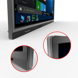 HD Wifi LCD Interaktif Wall Mounted Digital Signage, TFT Touch Screen Kios 400 Cd / m
