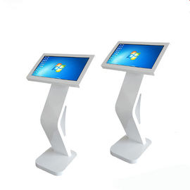Restoran Layar Sentuh Interaktif Kiosk 22 inch Android OS IP / WIFI Remote