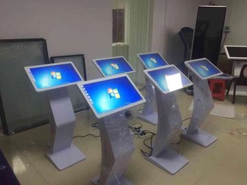Restoran Layar Sentuh Interaktif Kiosk 22 inch Android OS IP / WIFI Remote