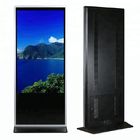Iphone Style Bingkai Multi Touch Digital Signage Kiosk Floor Stand Android 5.1